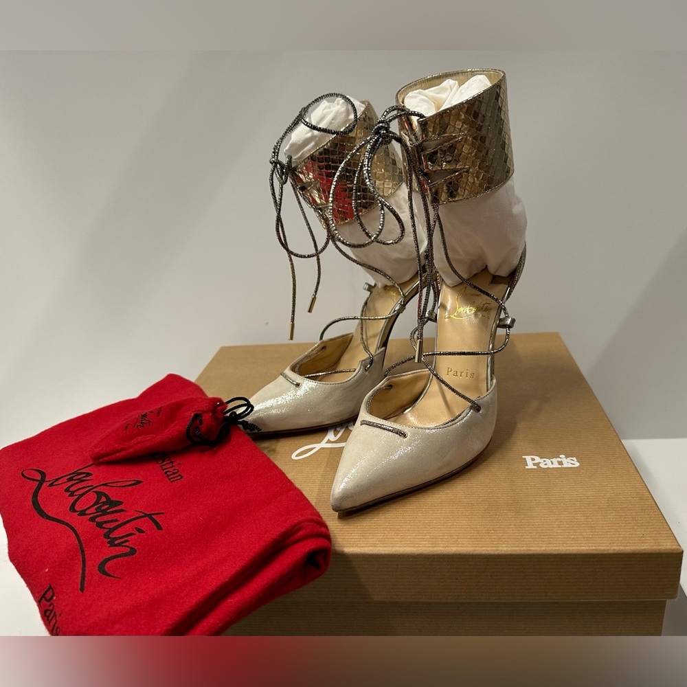 Christian Louboutin Corsankle 100 in 36.5
